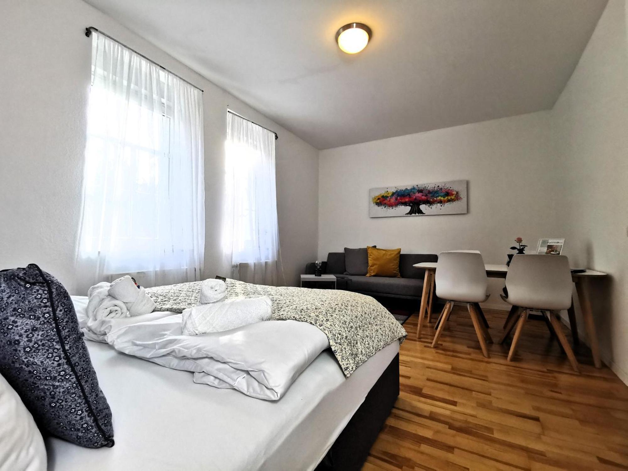 Bohnapartments Steigerwald - Natur In Der Stadt - Vollausstattung - Wlan - Gratis Parkplaetze Érfurt Exterior foto